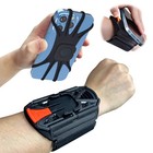 Wristband Phone Holder for Running,Phone Wrist Strap 360° Rotation & Detachab...