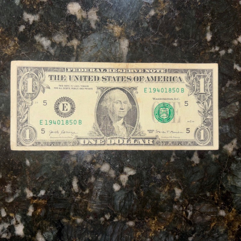 Birthday, Anniversary, Note 05/18/1940 One Dollar Fancy Serial Number E 19401850