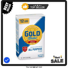 Gold Medal All Purpose Flour, 12 lbs..