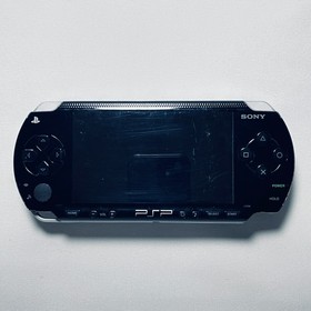 Sony PlayStation Portable PSP-1000 Console Black Video Game w/Battery Japan