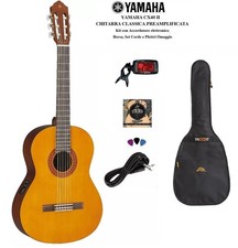 YAMAHA CX40 II CHITARRA CLASSICA AMPLIFICATA CON BORSA ACCORDATORE CAVO CORDE 