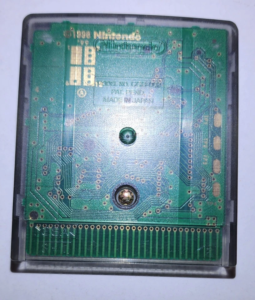 Jogo Super Mario Bros Deluxe Game Boy Color e Manual Nintendo 1999 Testado - Imagem 3 de 4