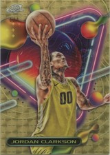 Jordan Clarkson 2024 Topps Chrome Cosmic SUPERFRACTOR 1/1 Utah Jazz