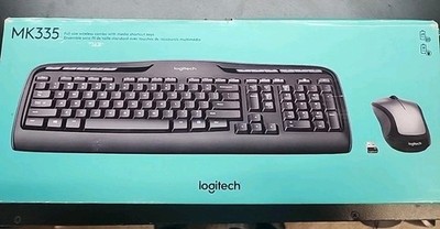 Logitech MK335 Wireless Keyboard And Mouse Combo Black 920-008478(A3)