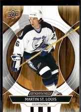 2024-25 UD Engrained Icons Base #2 Martin St. Louis Tampa Bay Lightning