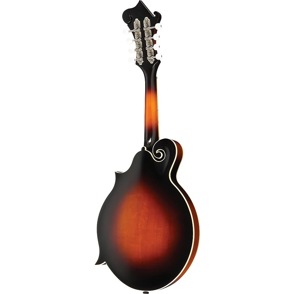 Mandolina acústica Sunburst modelo F tallada a mano The Loar LM-520 Foto 2 de 4