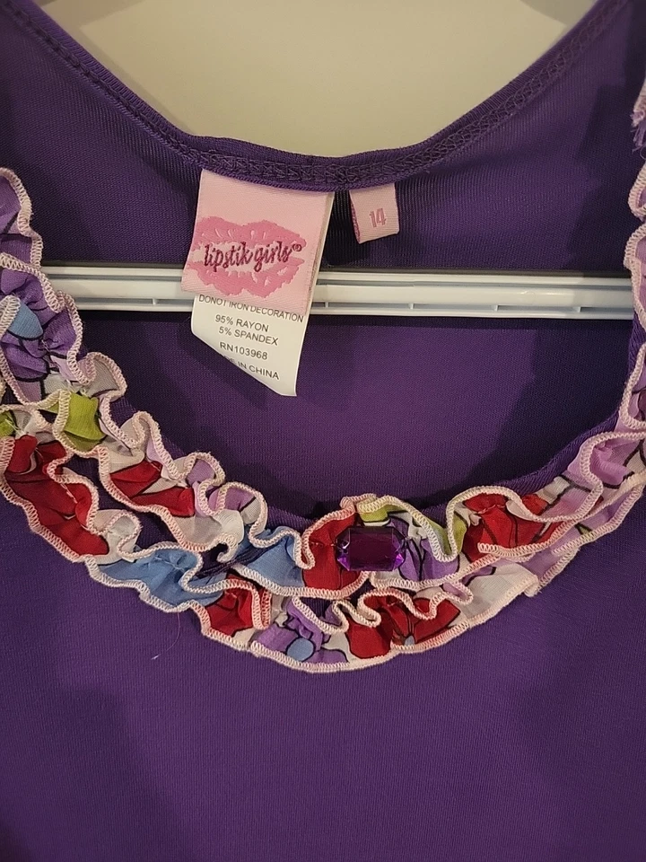 Vestido Lipstikgirls talla 14 para niñas Foto 3 de 4