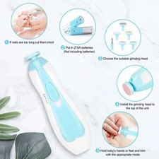 Baby Nail Trimmer Electric Manicure Grooming Kit