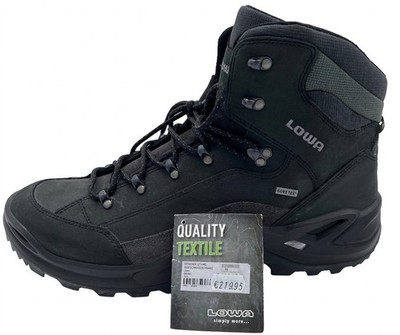 LOWA Renegade GTX Mid Schuhe Wanderschuhe Wanderstiefel schwarz Größe 51 NEU