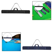 130cm 3/4 Snooker Cue Carrying Case Adjustable Shoulder Strap Accessory