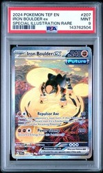 Iron Boulder ex 207/162 Temporal Forces Special Illustration Rare