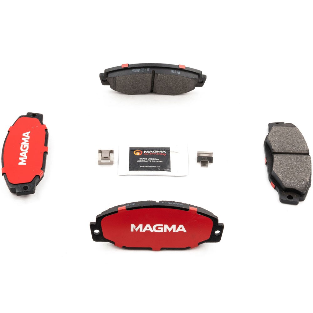 For Eagle Premier Dodge Viper Lotus Esprit 1988-11 Magma Front Brake Pad Set TCP