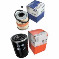 Mahle / Knecht Set Filterpaket Kraftstofffilter KX 206D ÖLfilter OC 248