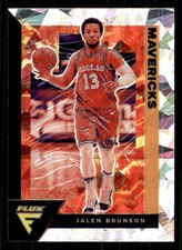 2020-21 Flux Cracked Ice #39 Jalen Brunson Dallas Mavericks