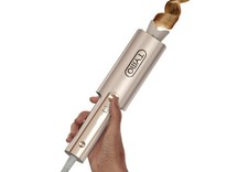 NEW TYMO CurlPro Plus Auto Rotating Curling Iron Long Barrel 1.25" Gold Sealed