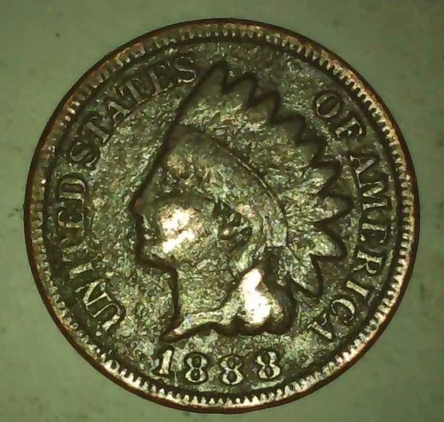1888 Indian Head Penny; Good condition