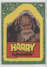 1987 Topps Harry and the Hendersons Stickers Harry scratching head #19 tv5