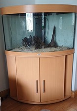 AQUARIUM JUWEL TRIGON 190ltr corner tank with cabinet complete set up