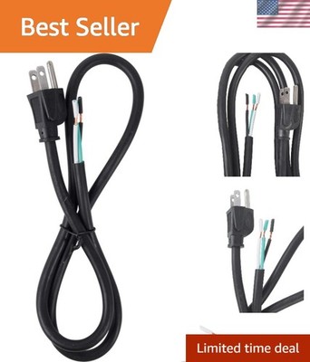 PS313163 3-Wire Appliance and Power Tool Cord, 3 ft, 16 AWG, 13A/125V AC, 1625w