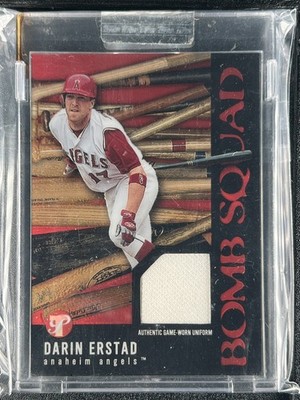 Erstad, Darin - 2003 Topps Pristine - Bomb Squad - 23/25 - Super Rare