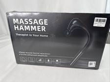 Massage Gun With Upgraded Extension Handle Long Battery Life  4 Massage Heads
