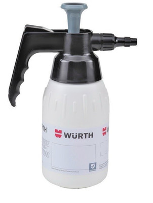 Wurth Brake Cleaner Pump 1 Litre Bottle Adjustable Dispenser Solvent Spray