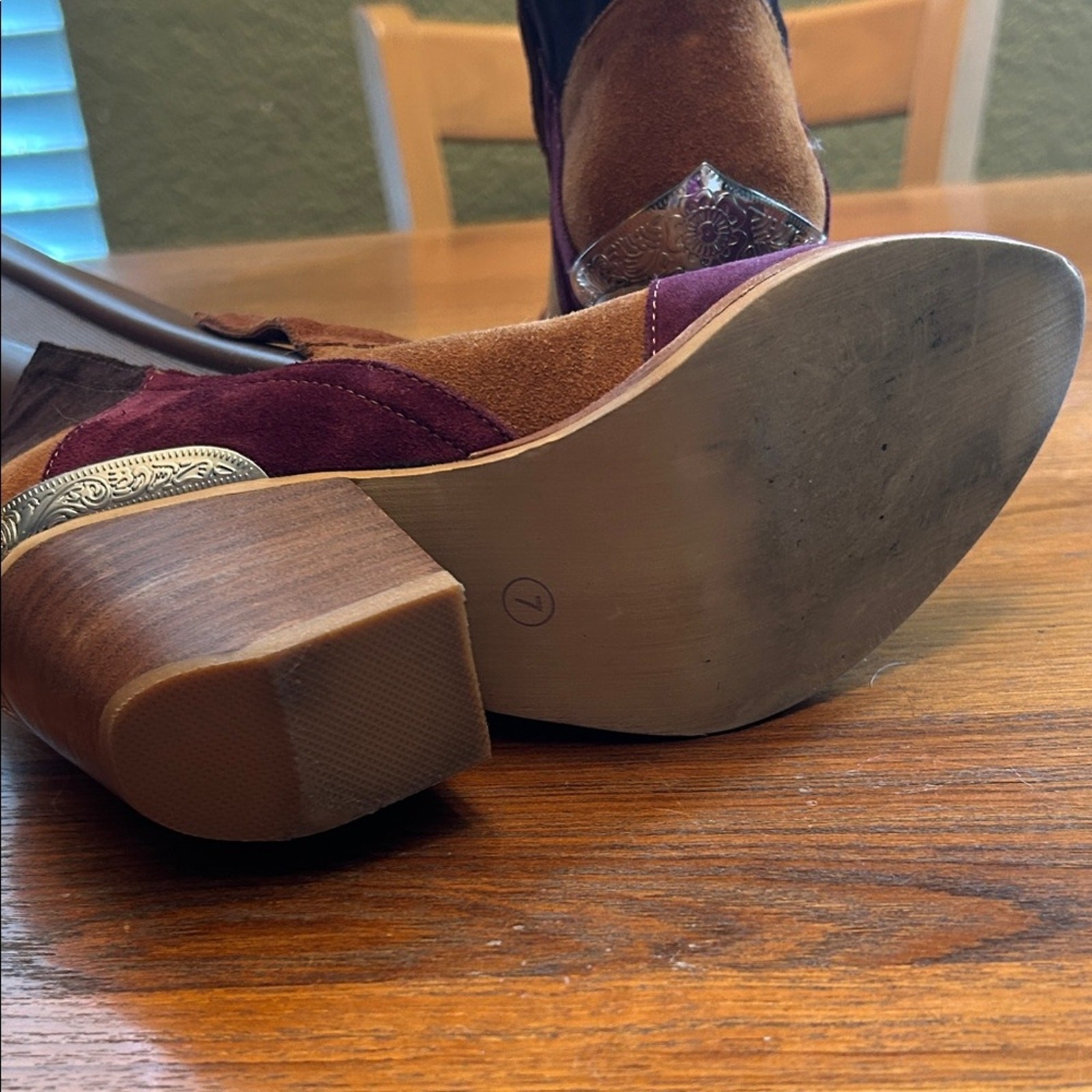 Catherine Malandrino Patchwork Ankle Booties wome… - image 8