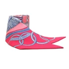 Auth HERMES Twilly Scarf Pink/Multicolor Silk - e61585j