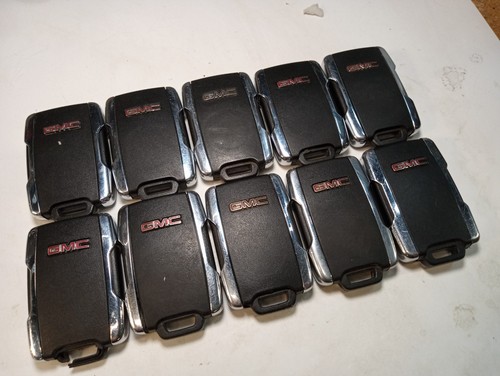 LOT OF 10 OEM GMC SMART KEY FOB LOT KEYLESS ENTRY FOB  M3N-32337100  4 button - Foto 4 di 5