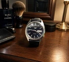 Vintage Seiko 5 Automatic 6309-8200 Blue/Black Dial New Crystal & Strap