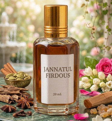 Jannatul Firdous Attar with long lasting fragrance for unisex alcohol free 20 ml