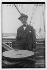 Photo:Albert Spalding on Ship Deck 1921 Portrait