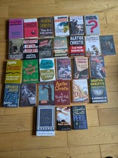 Agatha Christie X28 Hardback And Paperback Crime Thriller Books Crime ClubChoice