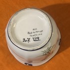 - Hand Painted Portugal Blue White Floral Planter RCCL - Ceramic Cachepot L.E. — photo 6