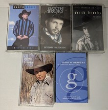 Garth Brooks Cassette Tape Lot of 5 No Fences Ropin The Wind Beyond The Season