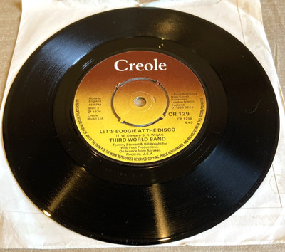 45RPM-Third World Band-Let's Boogie at the Disco/Disco Hop 7''- N-Mint Vinyl