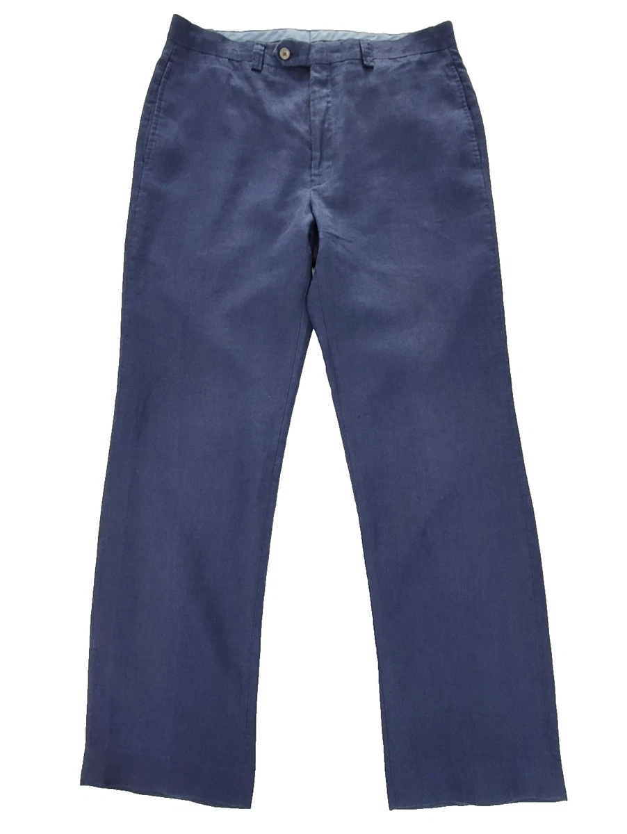 Lauren Ralph Lauren Blue Linen Pants for Men for sale | eBay