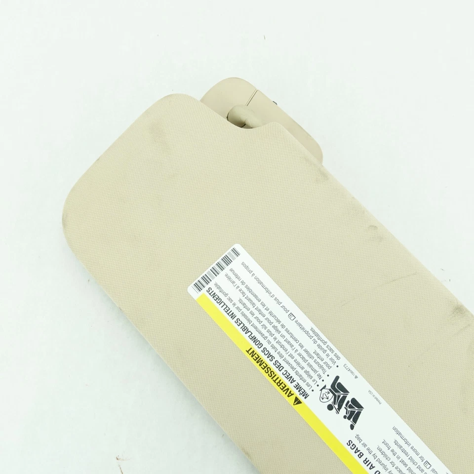 2007 2008 2009 2010 Cadillac Escalade Passenger Right Front Sunvisor Sun Visor - Image 3 of 4