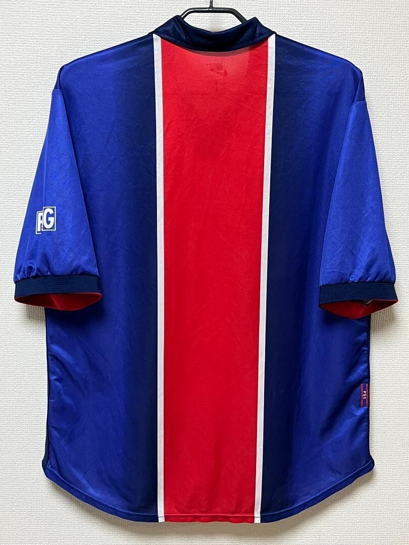 【正規品】 1998/99 パリサンジェルマン ホーム サイズXL ナイキ PSG PARIS SAINT GERMAIN 1998 1999 XL JERSEY Maillot VINTAGE