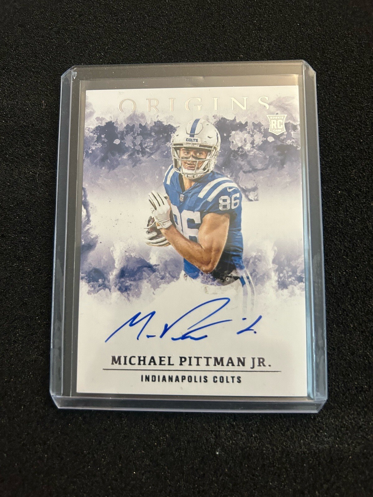 2020 Panini Origins Michael Pittman Jr #RA-MP Rookie On Card Auto RC SP