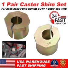 Pair Adjustable Caster Shim Set For 2005-2022 FORD SUPER DUTY F-250 / F-350 4WD