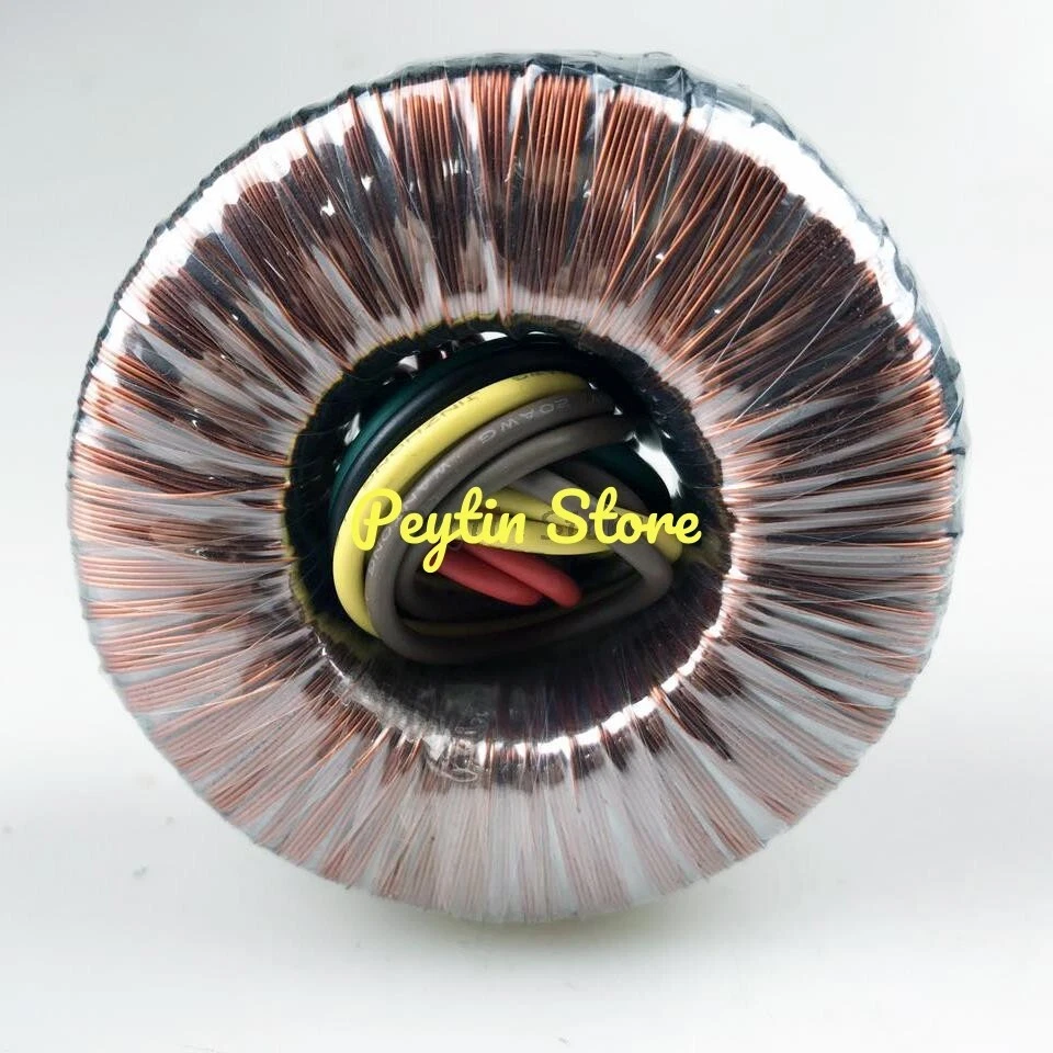 1Pc 30W Input 220V Output 17V-0-17V 8V 8V Amplifier Audio Ring Transformer - Image 2 of 3