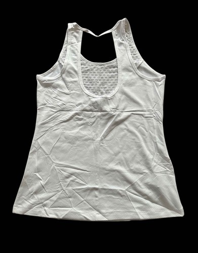 Lorna Jane Sweat it Out Excel Tank Top Sport top Size L White - Picture 3 of 3