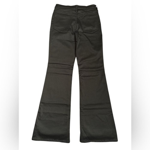 J. Crew Women’s high-rise bootcut jean 2003 super-stretch black Sz 28 NWT - Picture 4 of 10