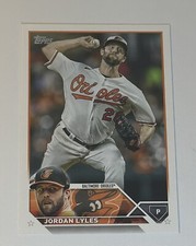 JORDAN LYLES 2023 - #212 Topps Baseball card Series One Base Baltimore Orioles