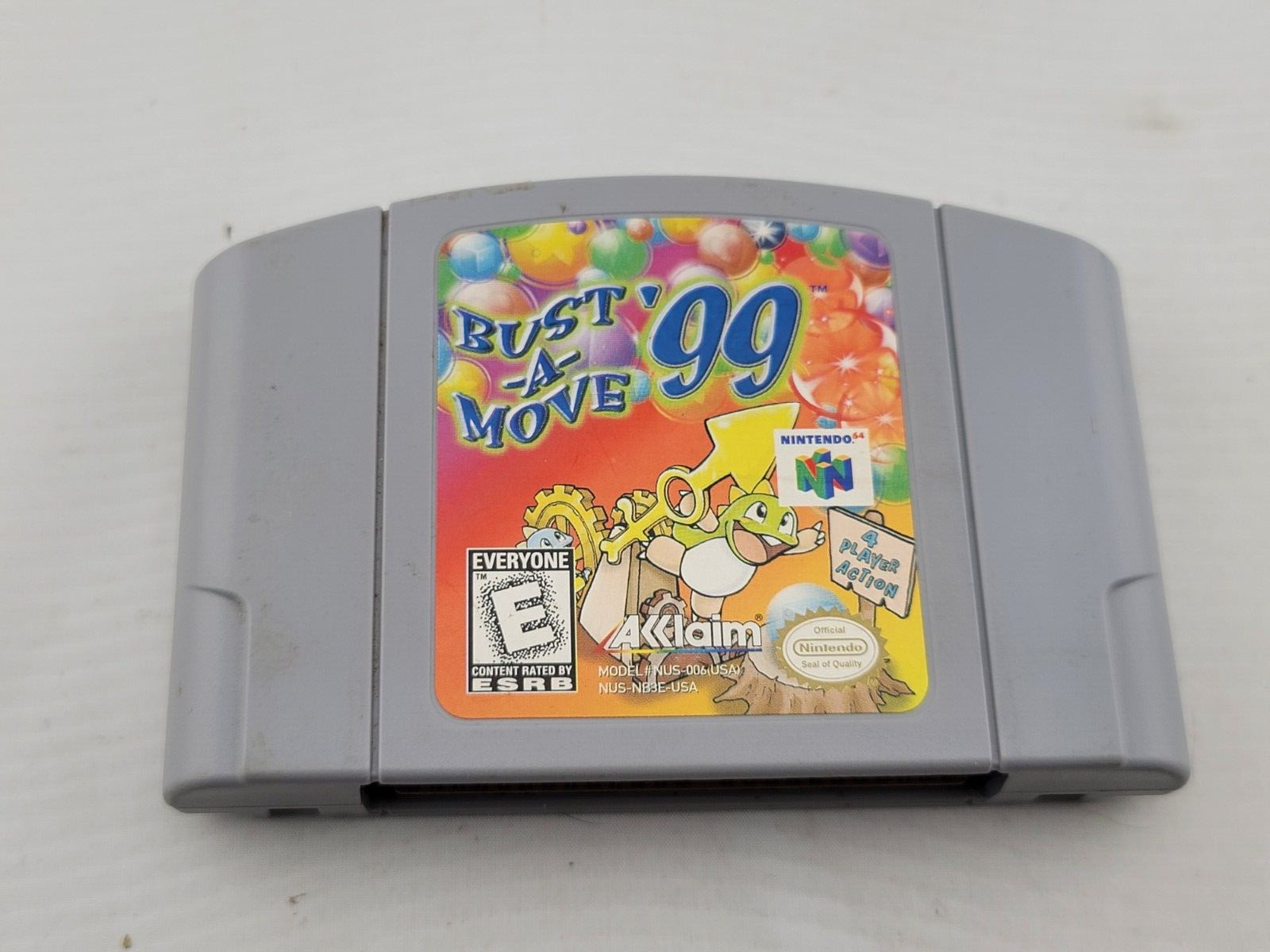 Bust-A-Move '99 for Nintendo 64 N64 Cart Great Shape