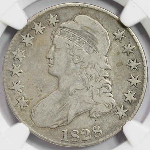 1828 Capped Bust Half Dollar NGC VF-25