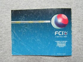 Lunar Pool manual - no game .... NES Nintendo 