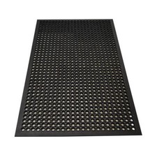 Italplast Safewalk Durable Industrial Grade Rubber Anti Fatigue Mat 1500x914mm