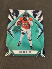 2020 Panini Phoenix Rookies Green Parallel SSP /25 #120 KJ K.J. HAMLER Rookie RC